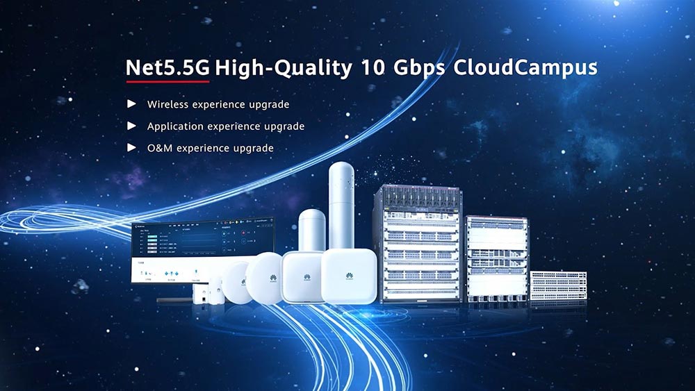 MWC 2024 | High-Quality 10 Gbps CloudCampus: Experience-Centric, the  Preferred Choice for Enterprises' Digital and Intelligent Journey-Huawei  Enterprise
