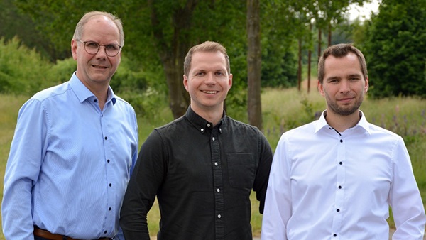 Managing directors of ICT (from left to right): Helmut Hindriks, Jannik Hindriks, Stefan Breulmann