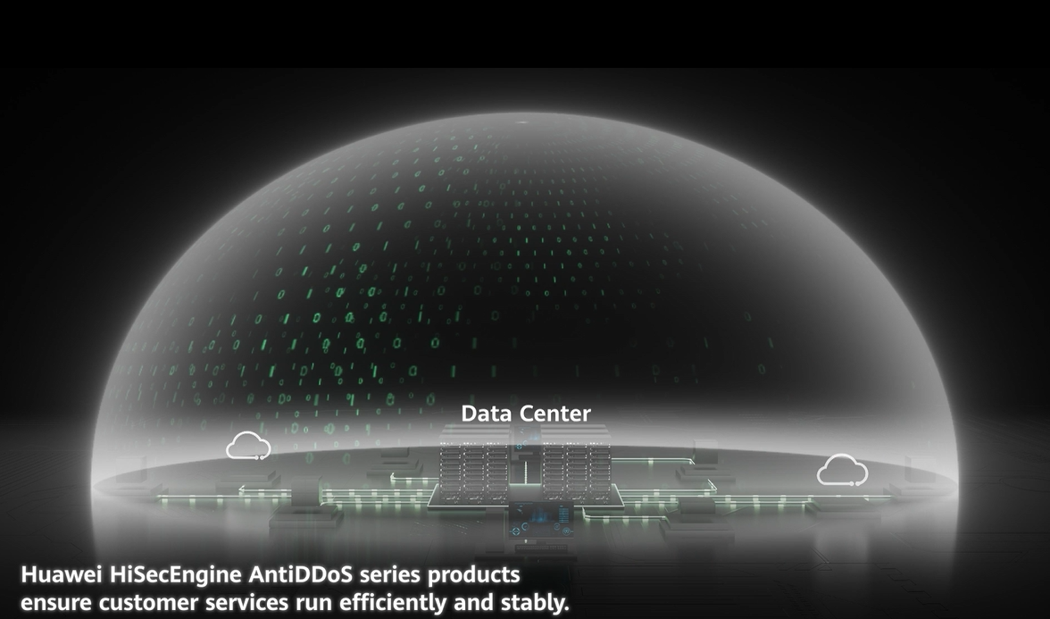 Huawei AntiDDoS Defense Against Volumetric Attack