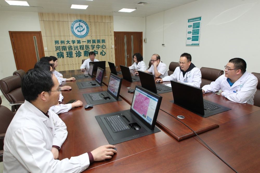 5G remote pathology diagnosis center