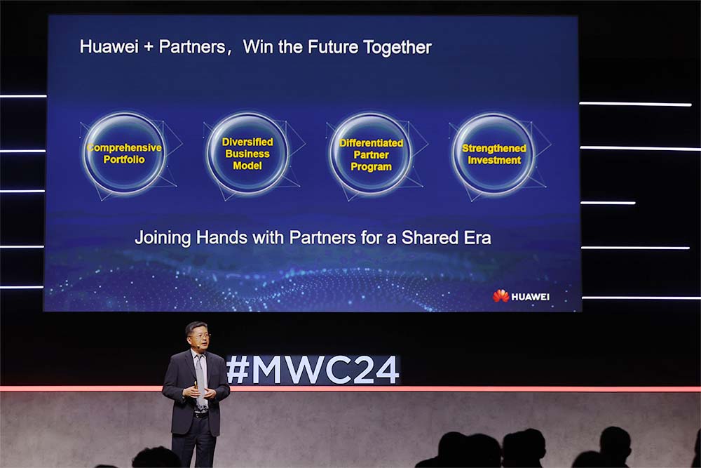 Figure 4：Ernest Zhang, President, Global Partner, Commercial & Distribution, Enterprise Sales, Huawei