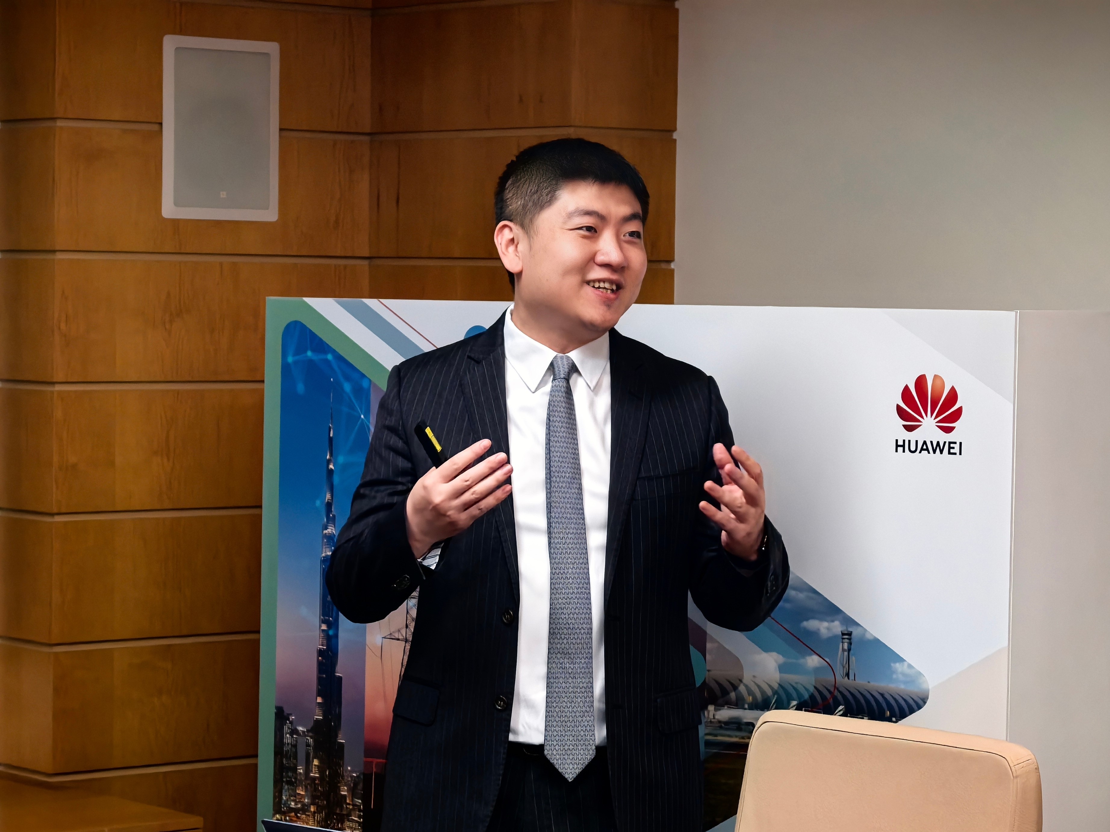 Wang Bin, President of the Marketing & Solution Sales Dept, Government Public Services Digitalization BU, Huawei