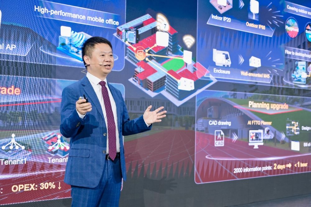 Perry Yang, President of Huawei Enterprise Optical Domain