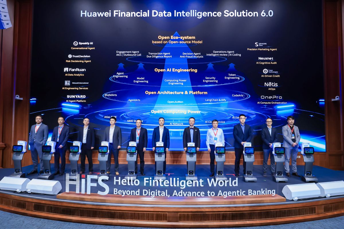 Huawei and RONGHAI partners jointly launching Financial Data Intelligence Solution 6.0