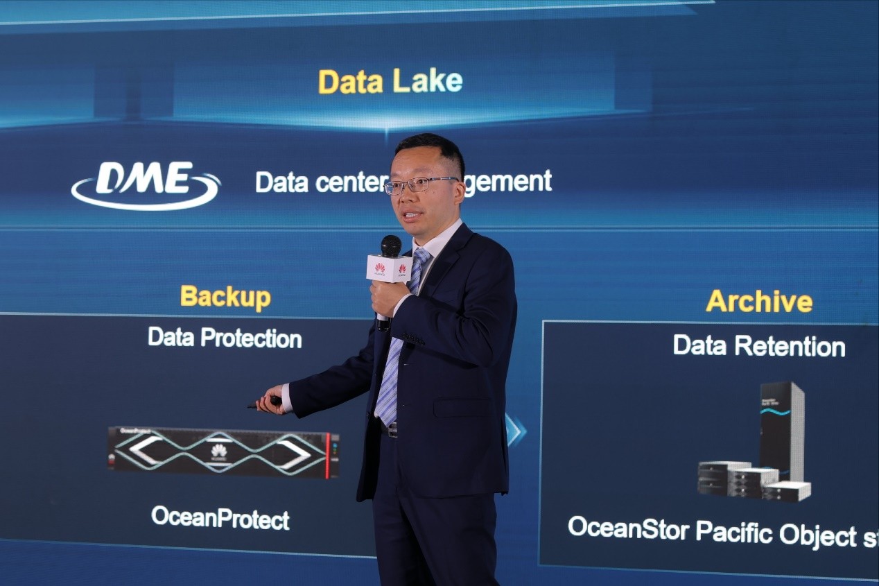 Jack Lyu, CTO of Enterprise Data Storage Marketing & Solution Sales Dept, Huawei