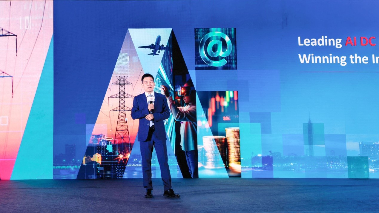 Erich Hu, Director of Huawei Product Portfolio Data Center Marketing & Solution Sales Department