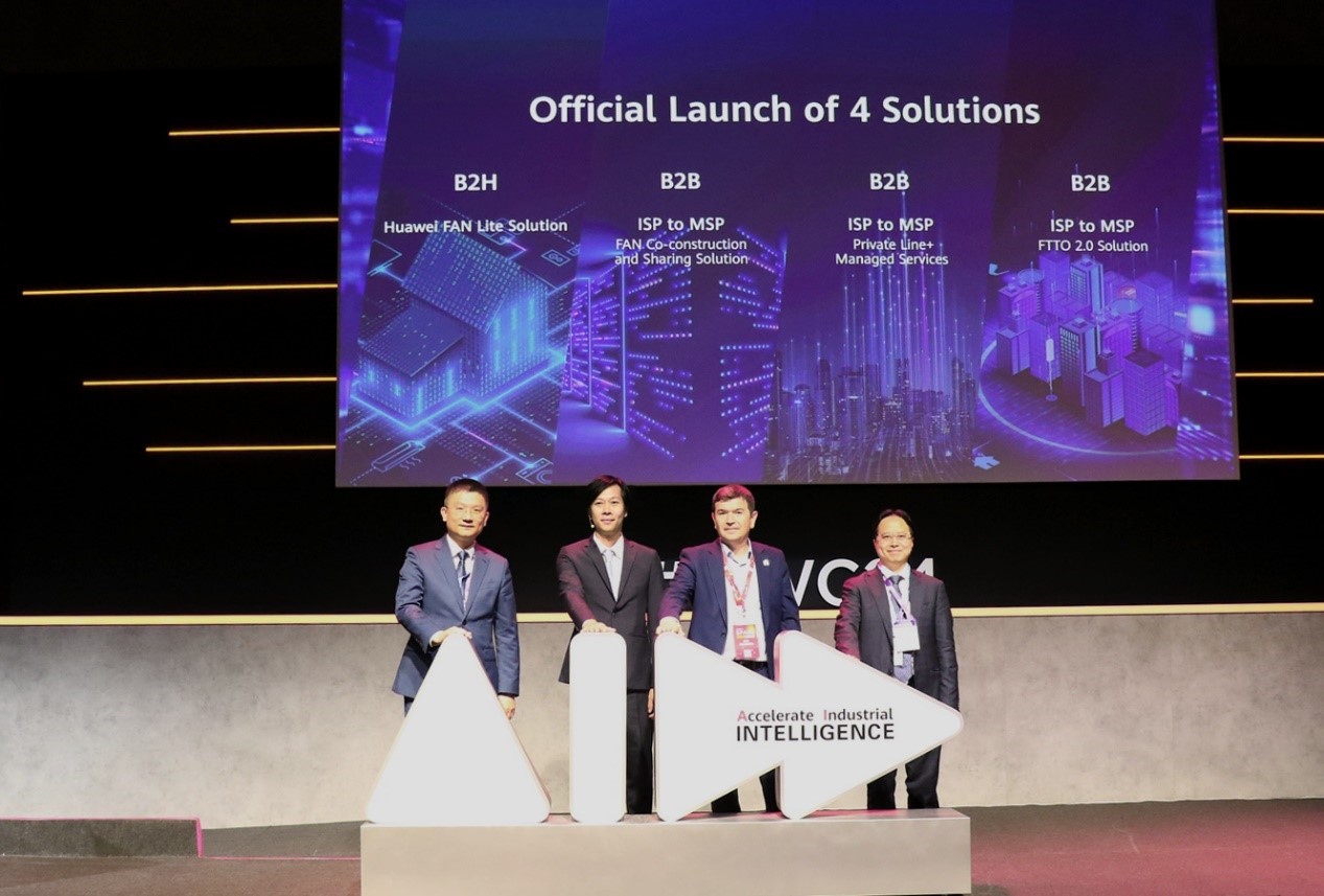 Launch ceremony of four ISP/MSP solutions