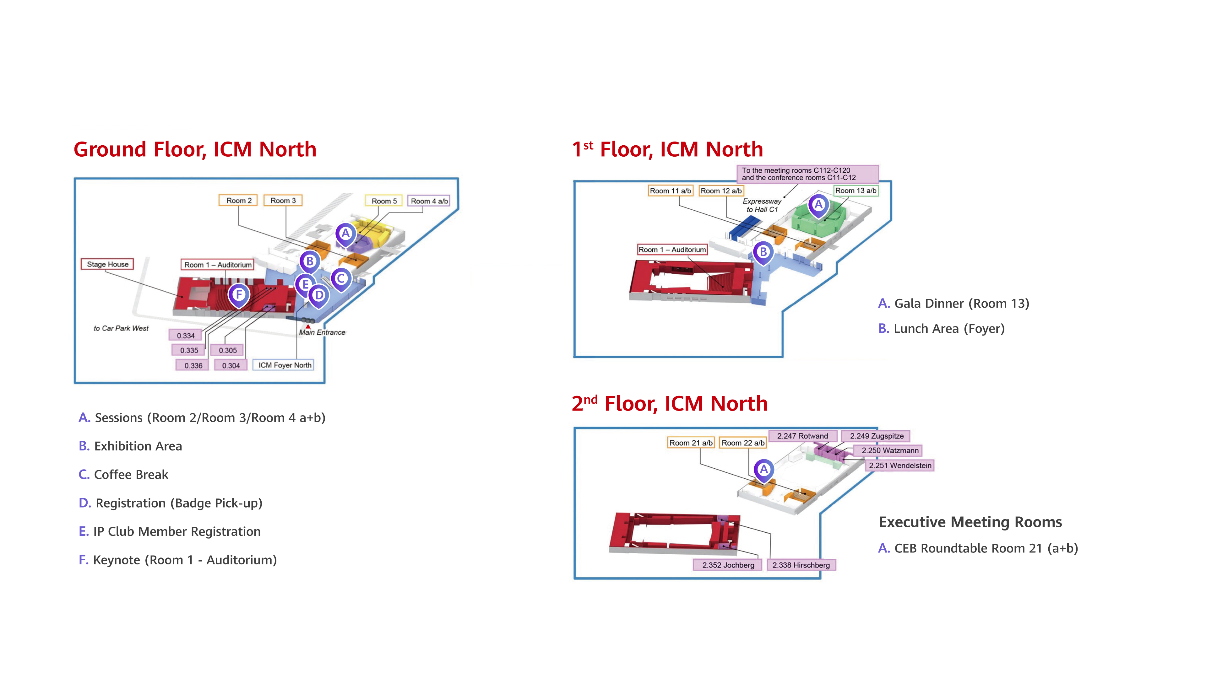 ICM North Floor Plan