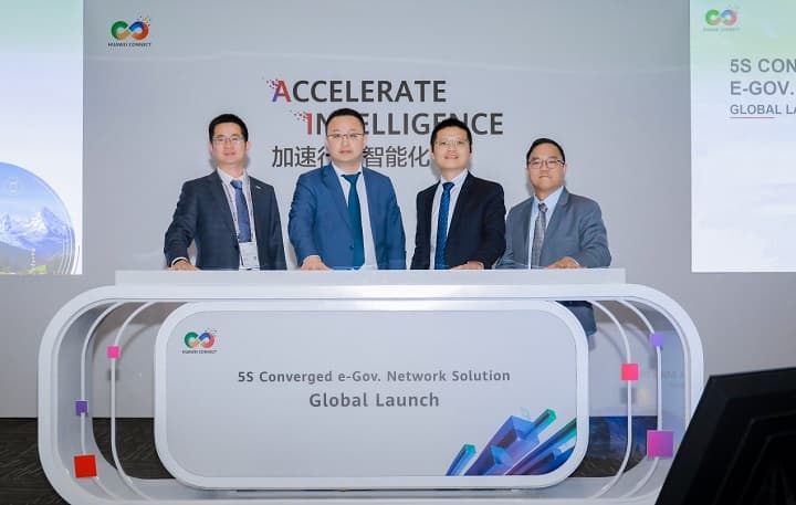 Huawei Launches the 5S Converged e-Government Network Solution to Promote Intelligence in Governments' Public Services