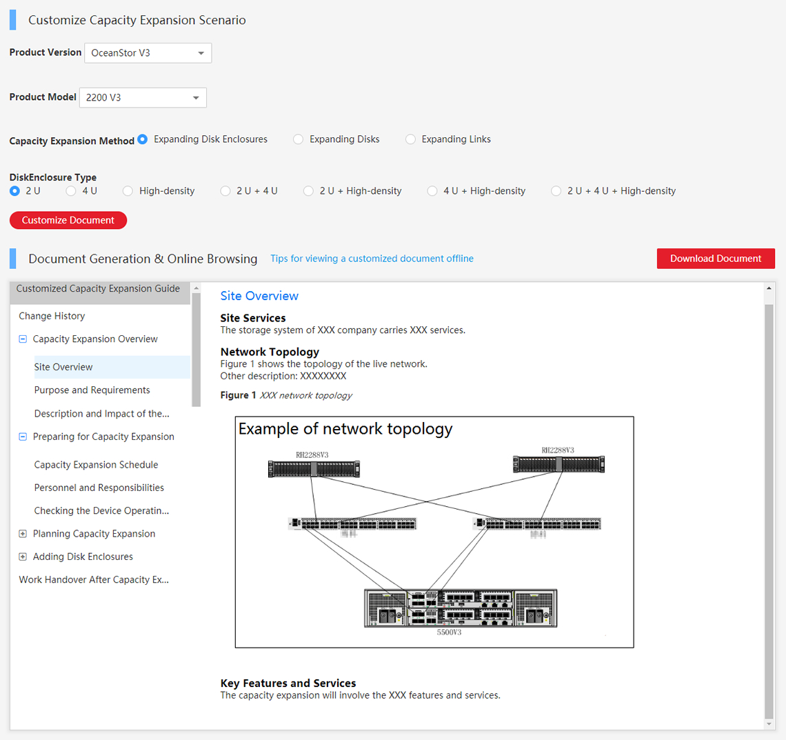 Customize Capacity Expansion Scenario